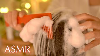 ASMR Soothing Shampoo amp Hair Treatment Scalp Care 🧖‍♀️  No Talking [upl. by Nraa]