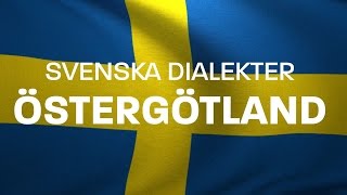 Svenska Dialekter – Östgötska – Östgötsk dialekt Voice To Me [upl. by Gordan]