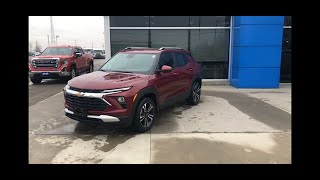 2024 Chevrolet Trailblazer LT AWD in Crimson Metallic [upl. by Tedi]