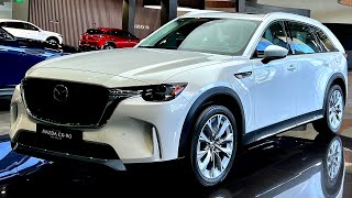 First Look Mazda CX90 7Seats 2024  Premium Luxury SUV [upl. by Anad]