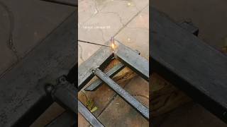 welding amp grinder work fabrication youtube ytshort [upl. by Maclean]