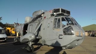 Sea King HAS Mk6 Helicopters for Sale at Witham SV Auction [upl. by Steve148]