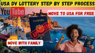 DV Lottery 2024 How to Apply and What to Do If You’re Selected [upl. by Norword]