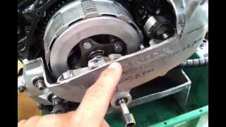 Honda XR500R oil pump flow [upl. by Jaquenette]