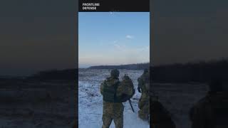 Ukraine  ZPU1 145mm antiaircraft gun in action [upl. by Deland]