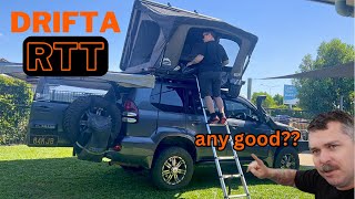 Fitting my new Drifta Desert Cruiser Roof Top Tent and prepping for Cape York [upl. by Anide258]