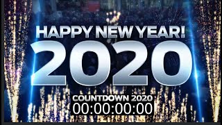 New Years Eve 2020  Year In Review 2019 Mega Mix ♫ COUNTDOWN VIDEO for DJs [upl. by Oitaroh]