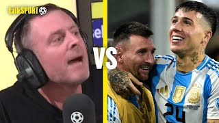 Darragh MacAnthony amp Alex Crook SLAM Lionel Messi For NOT CONDEMNING Enzo Ferndandez 😱🤬 [upl. by Imak]