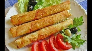 Sigara börek  Käseröllchen [upl. by Acisej698]