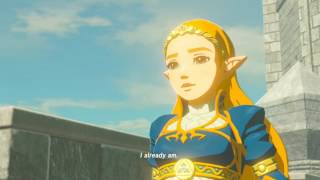 Breath of the Wild  Father and Daughter Cutscene Recovered Memory 12 [upl. by Rramed123]