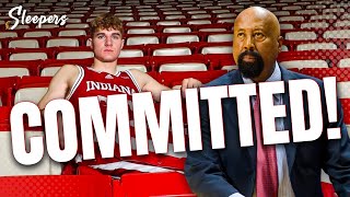 Liam McNeeley commits to Indiana We are officially scared of Mike Woodson [upl. by Melody]