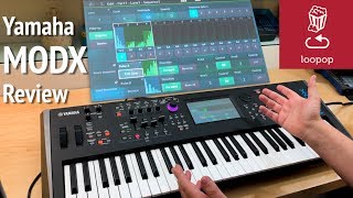 Yamaha MODX review Everything you need to know  full tutorial [upl. by Introk]