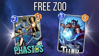 Phastos Buffs Zoo Decks Marvel Snap [upl. by Naahsar]