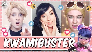 Cosplayers React to Miraculous Ladybug  Kwamibuster 🐭 [upl. by Elleoj]