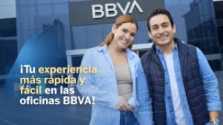 ¡Tu experiencia más rápida y fácil en las oficinas BBVA [upl. by Noella]