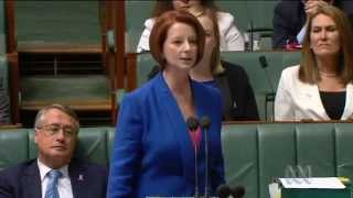 EVER BEEN BULLIED quotNot Now Not Everquot JULIA GILLARD misogyny speech [upl. by Oratnek224]