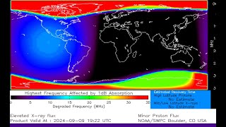 Incoming G2 Solar Storm Big proton event underway California Earthquake update Monday 992024 [upl. by Lledrev]