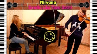 Nirvana  Smells Like Teen Spirit  violin and piano cover [upl. by Ergener]