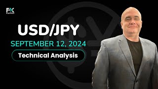 Dollar Stabilizes Against The Yen USDJPY Forecast amp Technical Analysis Chris Lewis September 12 [upl. by Nnyre]