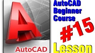 AutoCAD 3D Views and UCS Lesson 15 [upl. by Milli581]