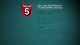 Maths 3ème 5  simplifier des racines carrées [upl. by Retsevlys]