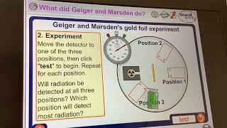 KS4GCSEPhysicsRadioactivity Geiger and Marsdens Gold foil experiment [upl. by Cima341]