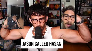 JASONTHEWEEN called HASANABI during school shooting coverage [upl. by Adlez]