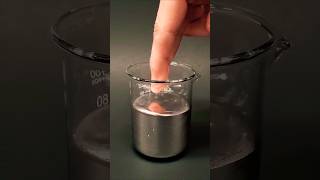 Mercury touch with hand✋✋ chemistry science experiment shortsfeed cutfrom reaction shortsfeed [upl. by Eniamat]