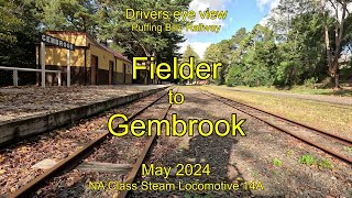 Drivers eye view Fielder to Gembrook May 2024 [upl. by Musette974]