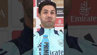 Arteta’s FUNNY response to BIZARRE question 😂 [upl. by Alag]