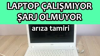 Laptop Şarj OlmuyorTetiklemiyorAçılmıyorÇalışmıyorNotebook AçılmıyorLaptop Şarj Olmuyor [upl. by Basil123]