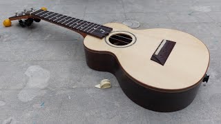 Demonstration Dirk Jungbluth Sopran Ukulele Improvisation amp quotAll of mequot [upl. by Lierbag644]