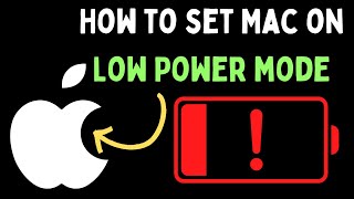 How to Set Mac on Low Power mode [upl. by Jackson]