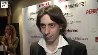 Rasmus Hardiker Interview Cockneys vs Zombies World Premiere FrightFest 2012 [upl. by Ahsiryt963]