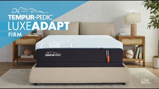 TempurPedic LuxeAdapt Firm Mattress Expert Review [upl. by Suivat]