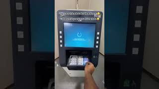 ATM machine card scan atm ytshorts youtubeshorts ytviral [upl. by Dilks687]