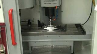 Probing Parts in a HAAS MiniMill Probe Bore [upl. by Stieglitz]