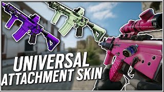 NEW UNIVERSAL ATTACHMENT SKINS  IN GAME SHOWCASE  Operation High Calibre [upl. by Eirruc]