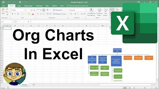 Creating Organization Charts in Excel [upl. by Inah]