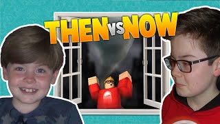 THEN vs NOW  Roblox Natural Disasters Survival [upl. by Aynot]