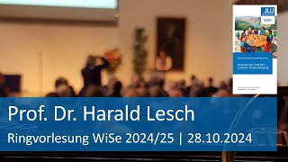 Ringvorlesung der Präsidentin der JLU Prof Dr Harald Lesch [upl. by Gradeigh]