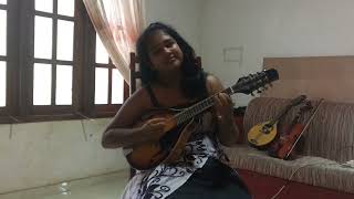 Karakena Rode Mandolin Cover  කැරකෙන රෝදේ [upl. by Artsa]