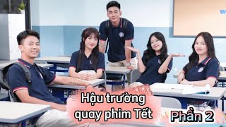 Hậu trường NGÂY NGÔ THUỞ ĐẦU GãyTV  Phần 2  Hạ Nhiên vlog [upl. by Lalat]