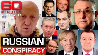 The mystery surrounding the suspicious deaths of Russian oligarchs  60 Minutes Australia [upl. by Aleunamme]