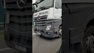 MercedesBenz ACTROS L 1845 slowmotion [upl. by Ahab506]