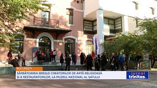 Sărbătoarea breslei creatorilor de artă religioasă și a restauratorilor Muzeul Național al Satului [upl. by Reviel]