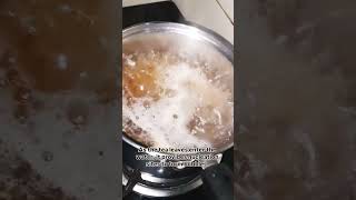 Nucleation tea beverage water food foodie boil science physics shorts youtubeshorts love [upl. by Byran15]