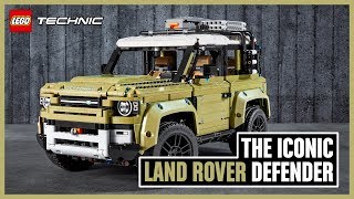 New Land Rover DEFENDER 42110 – LEGO Technic – Above and Beyond [upl. by Eveiveneg]