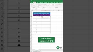 Convert Number to Month Name in Excel Quick and Easy Methods [upl. by Alia121]