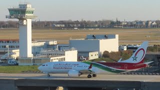 Royal Air Maroc Boeing 737 MAX 8  First Flight to Paris 170219  Flight AT770  CNMAX  HD [upl. by Akierdna]